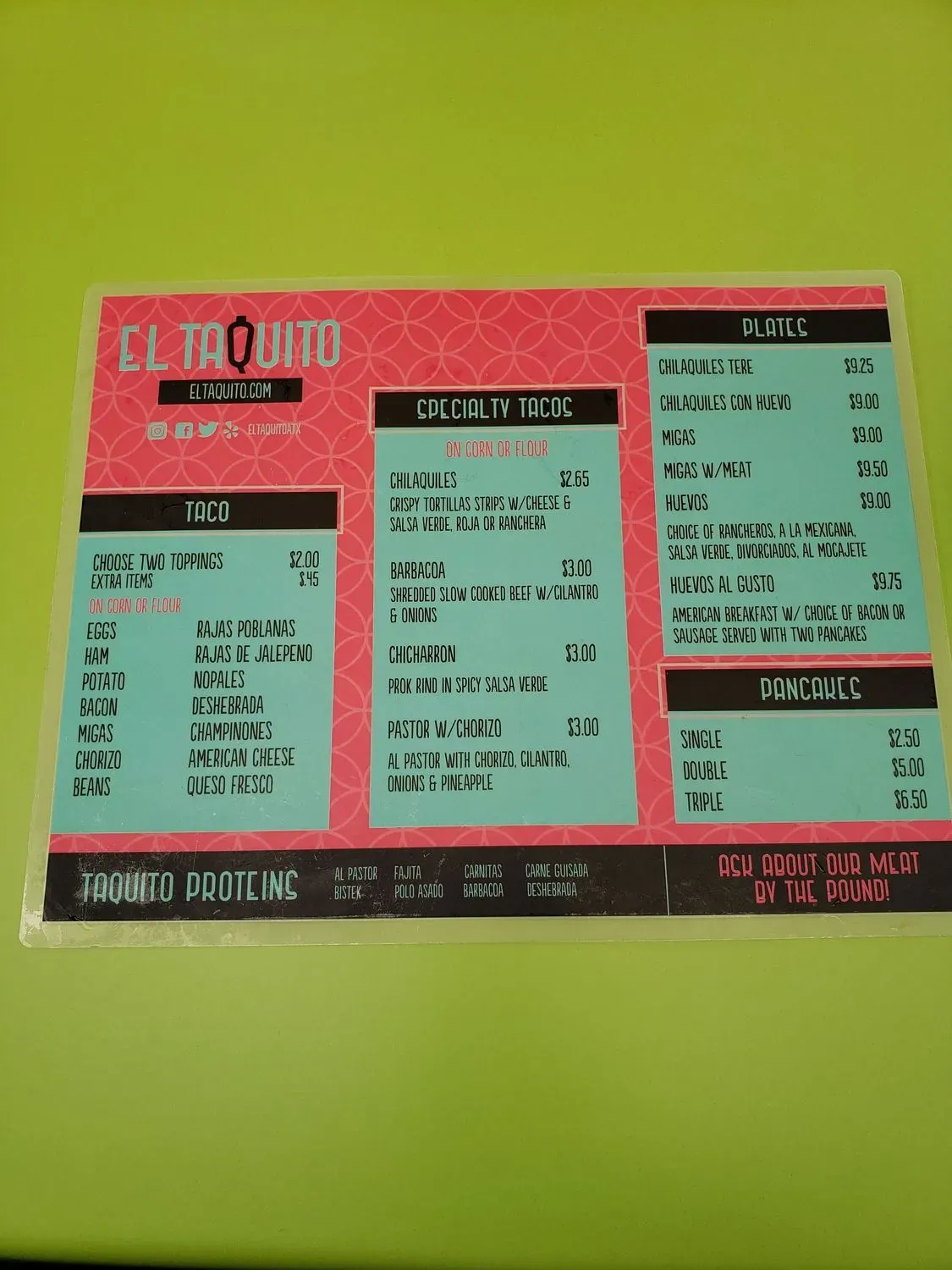 Menu 6