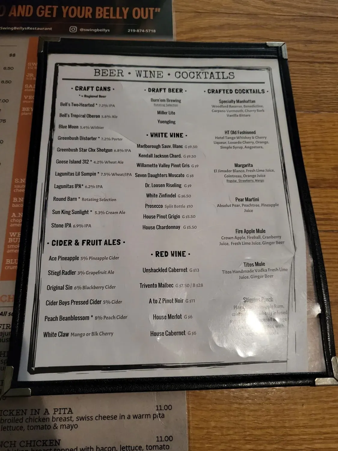 Menu 6