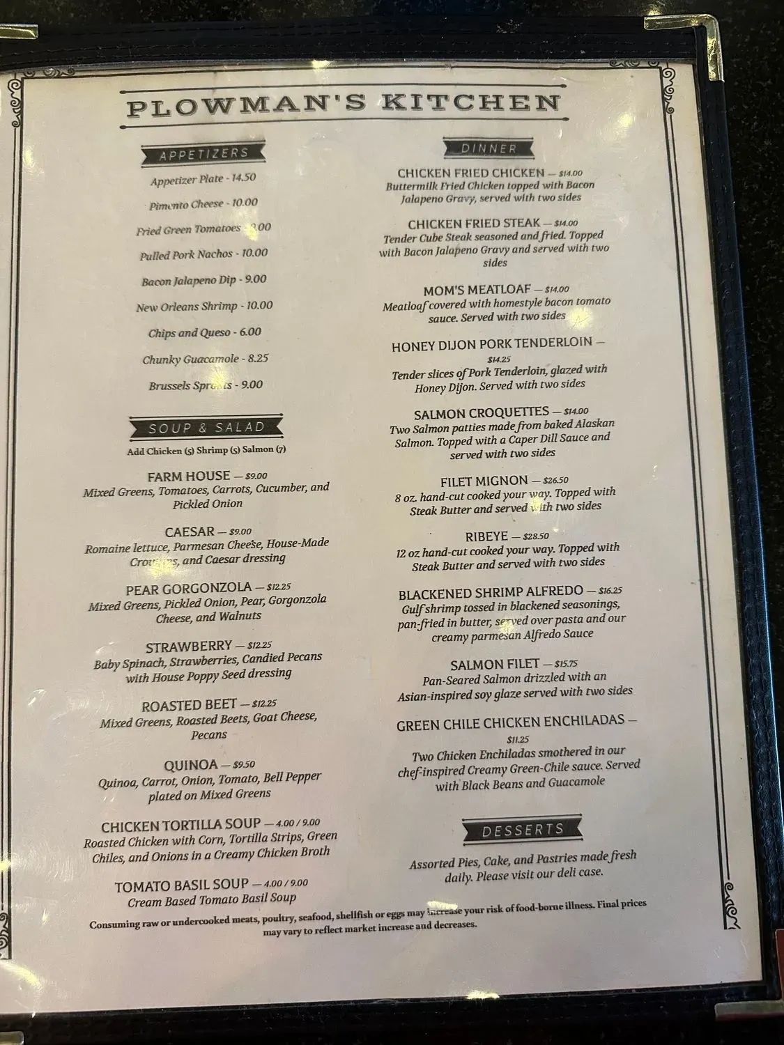 Menu 6