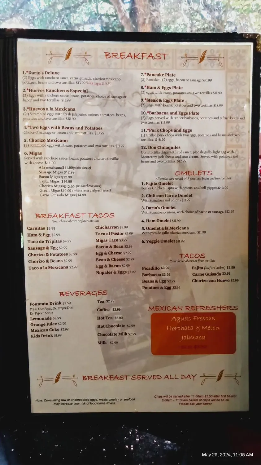 Menu 4