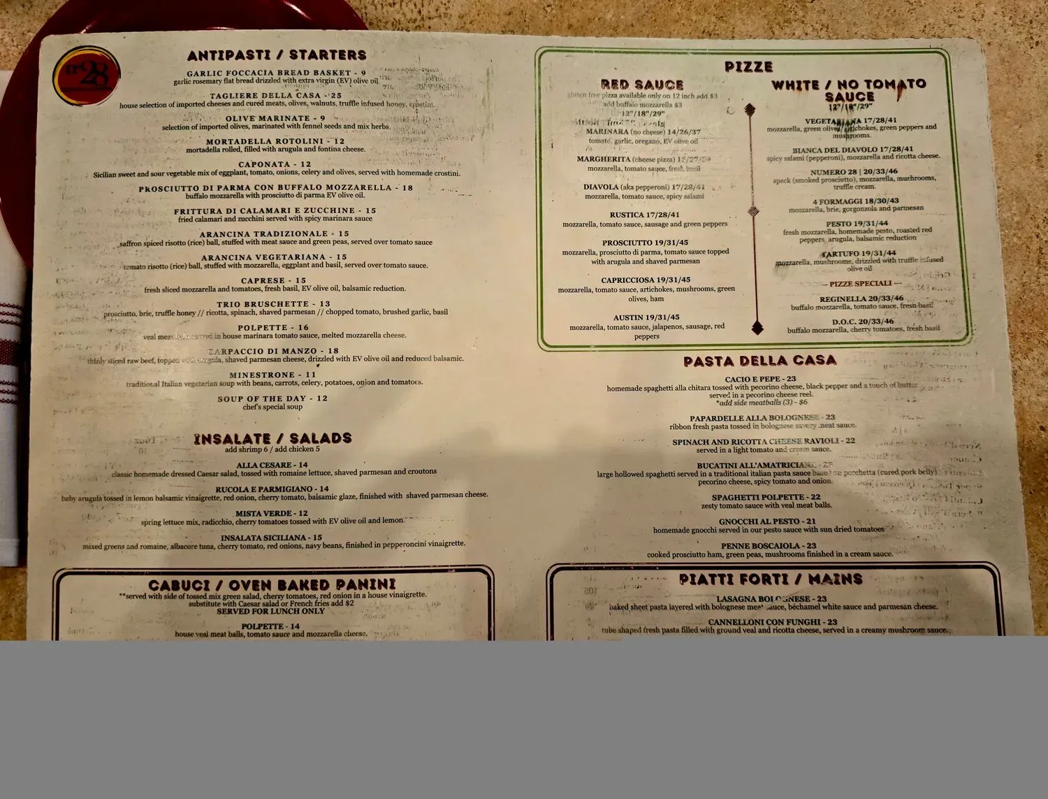 Menu 4