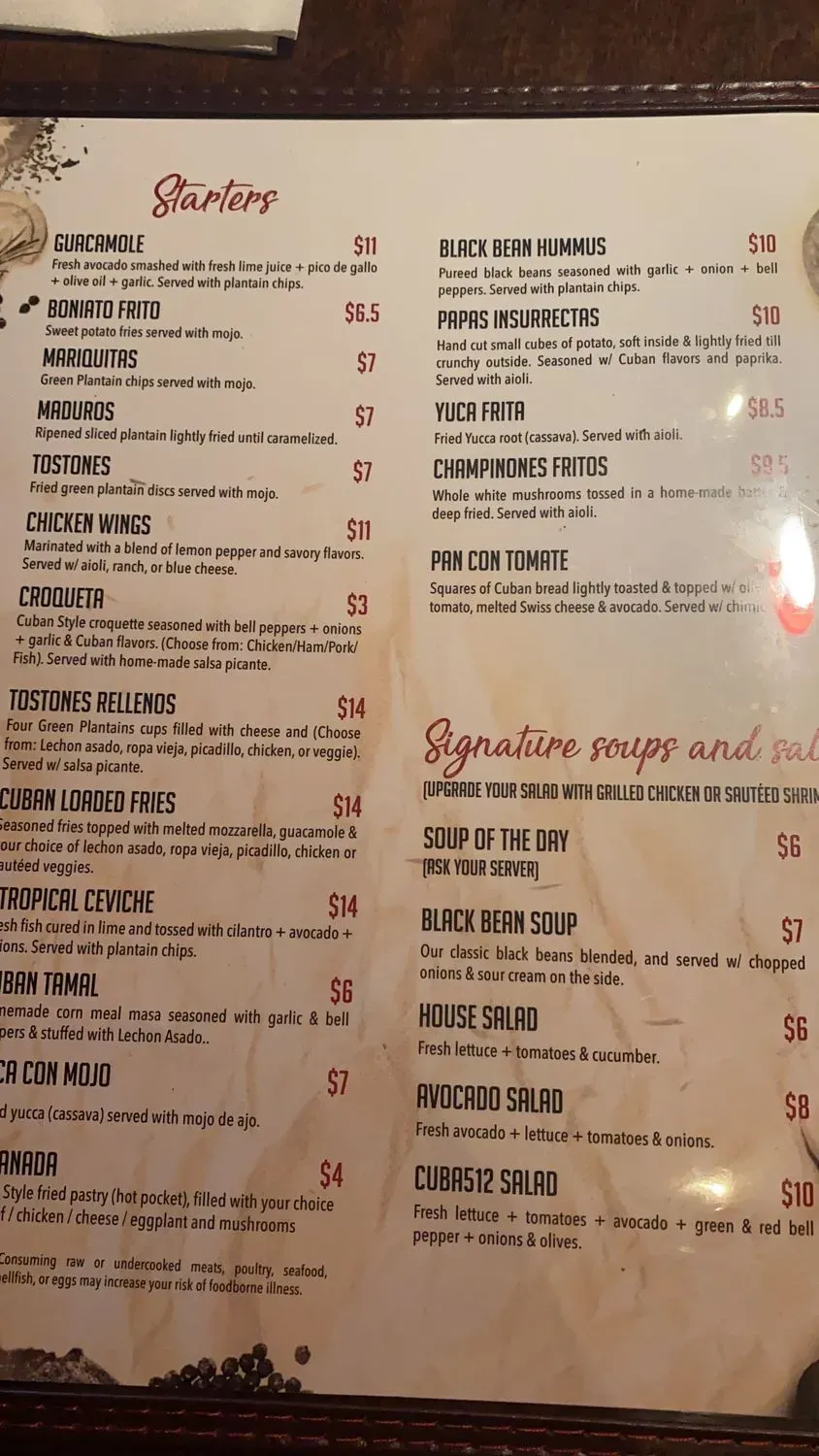 Menu 4