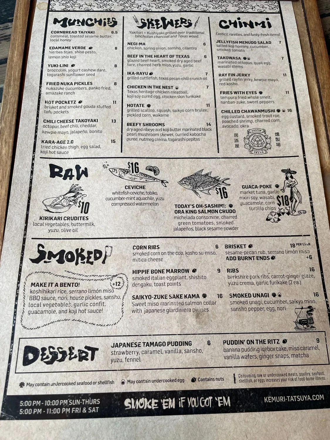 Menu 6