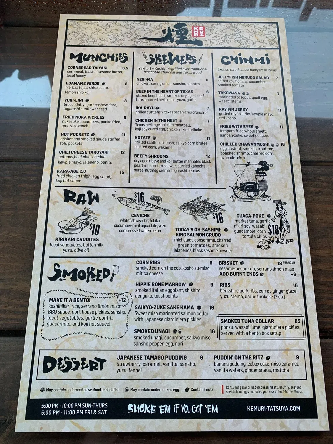 Menu 6