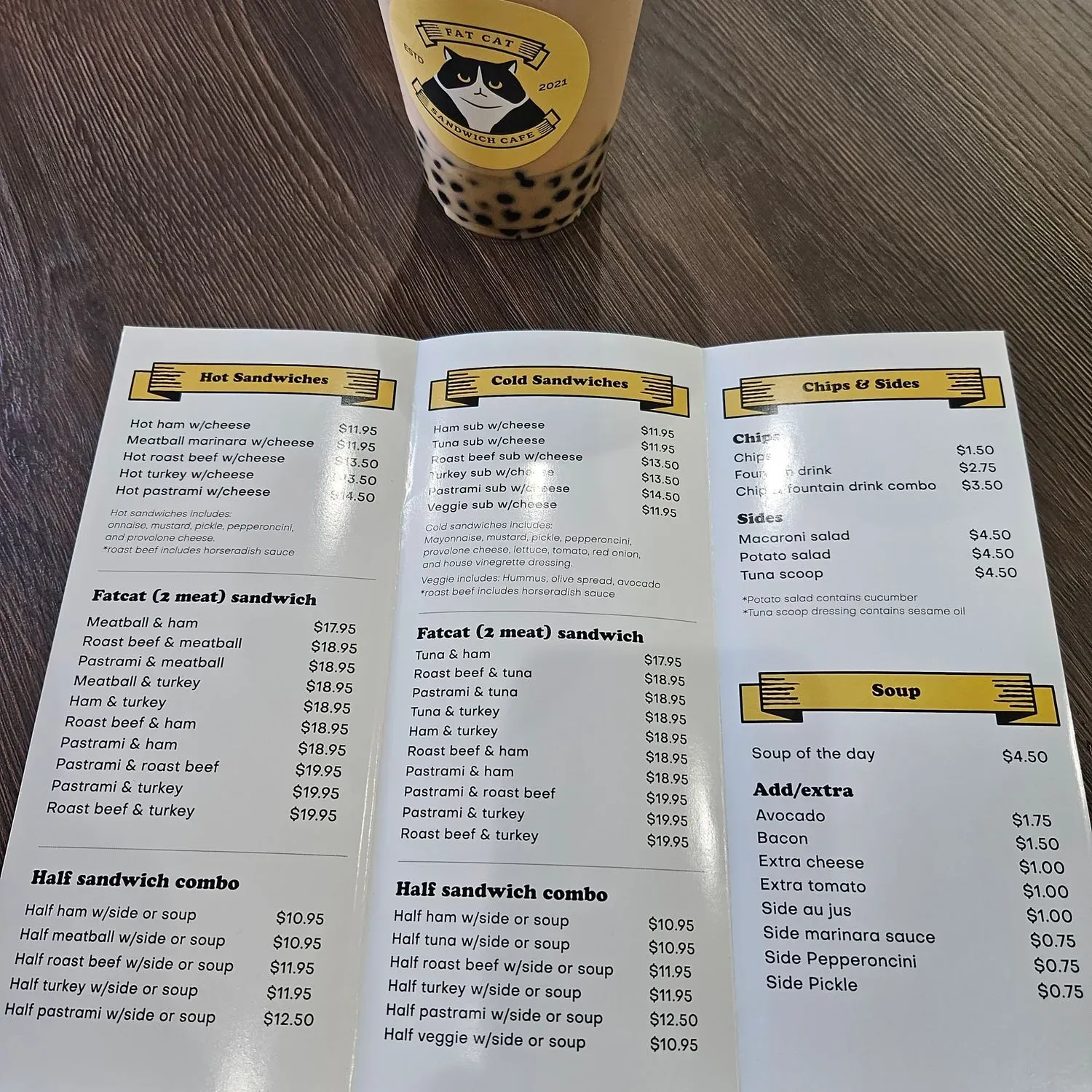 Menu 3