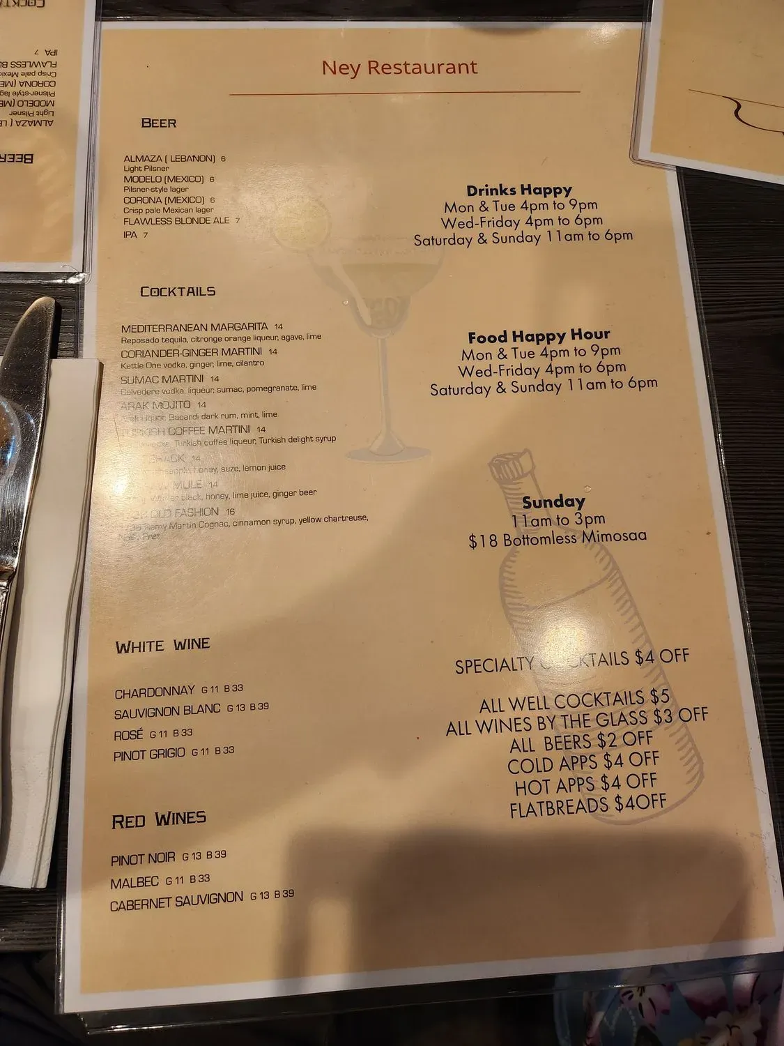 Menu 4