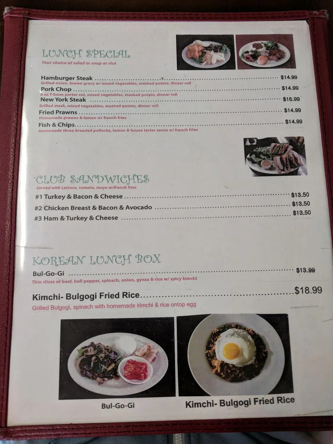 Menu 4