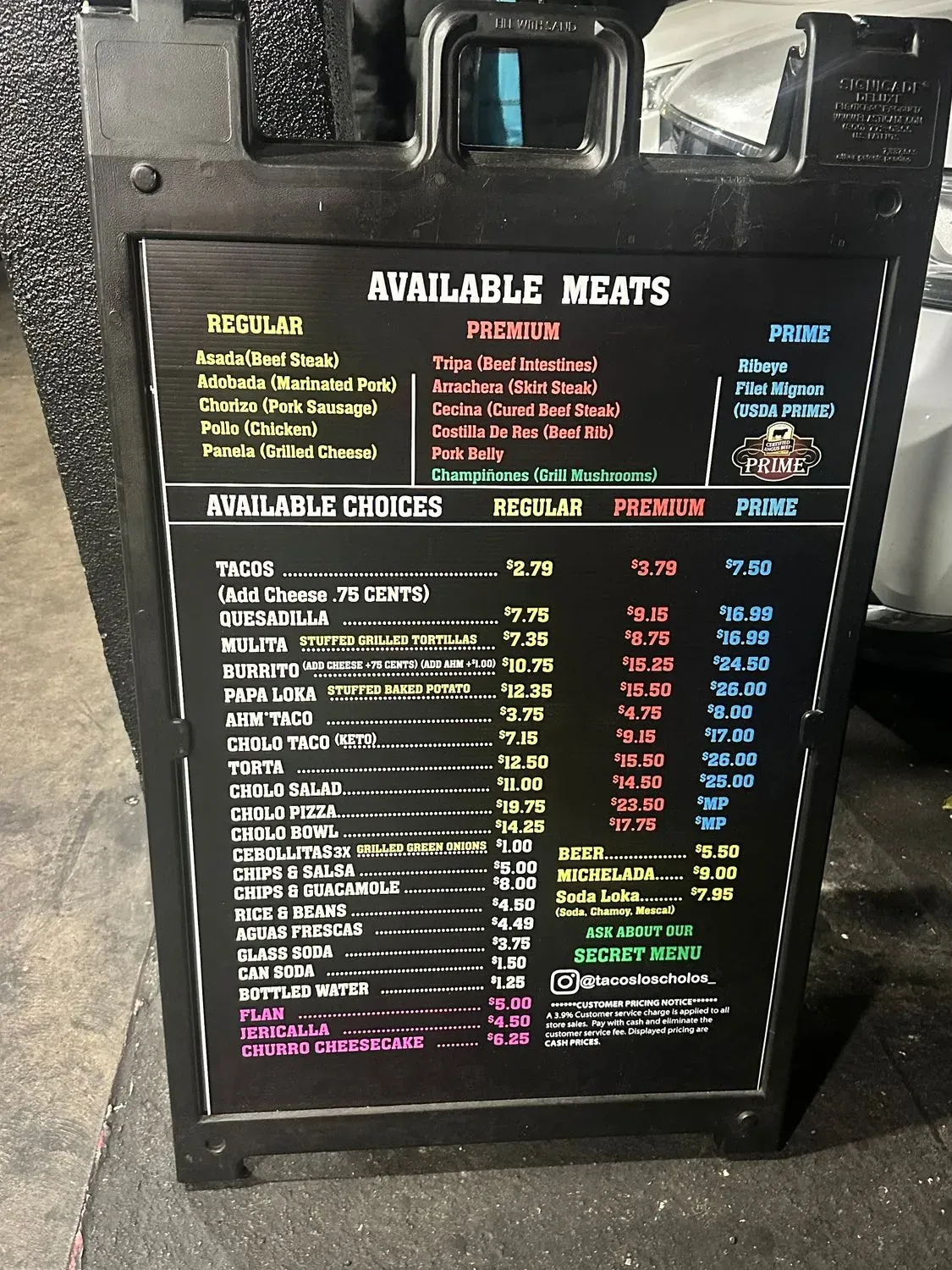 Menu 4