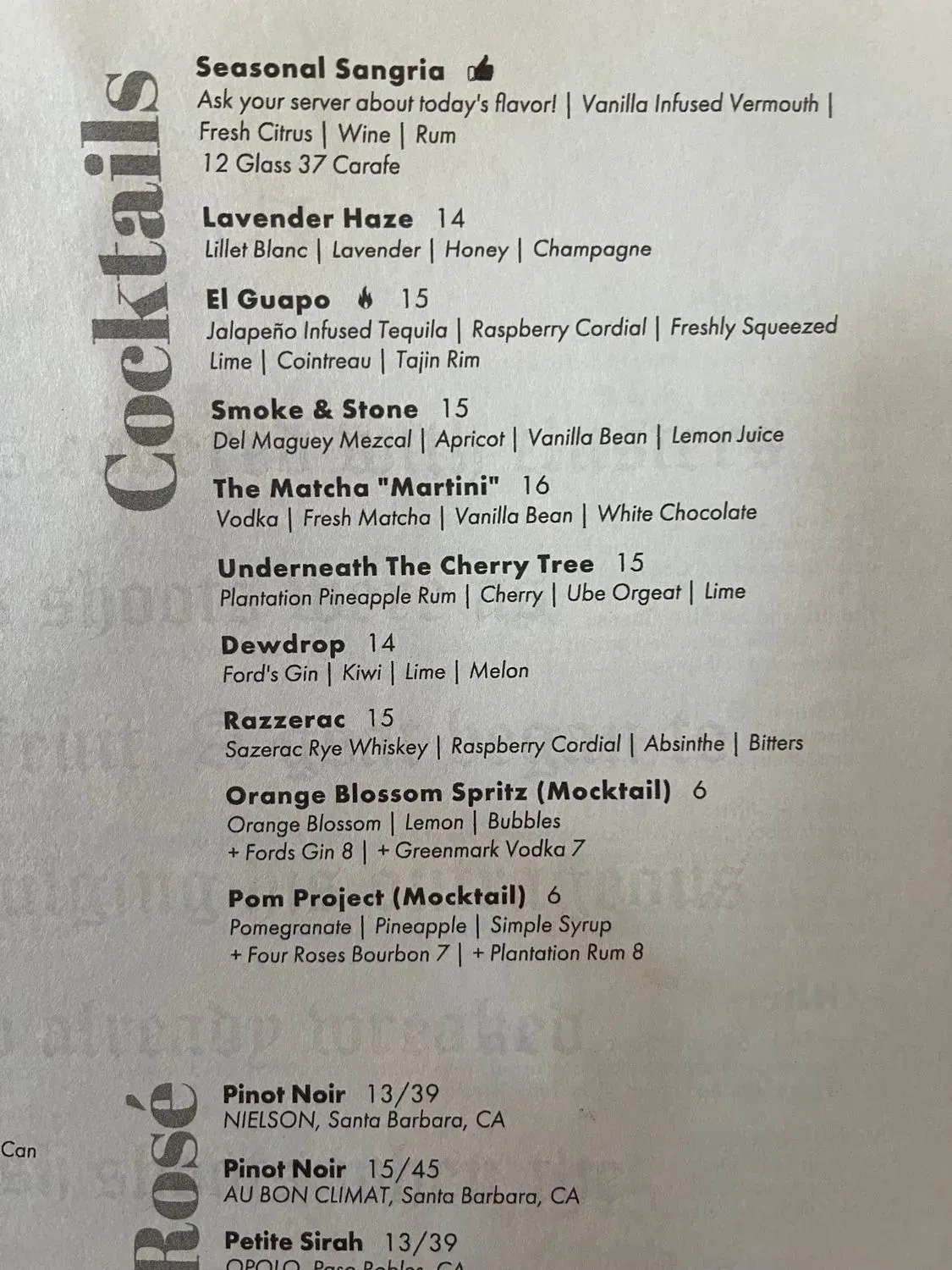 Menu 6