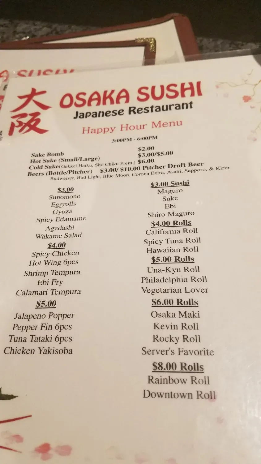 Menu 6