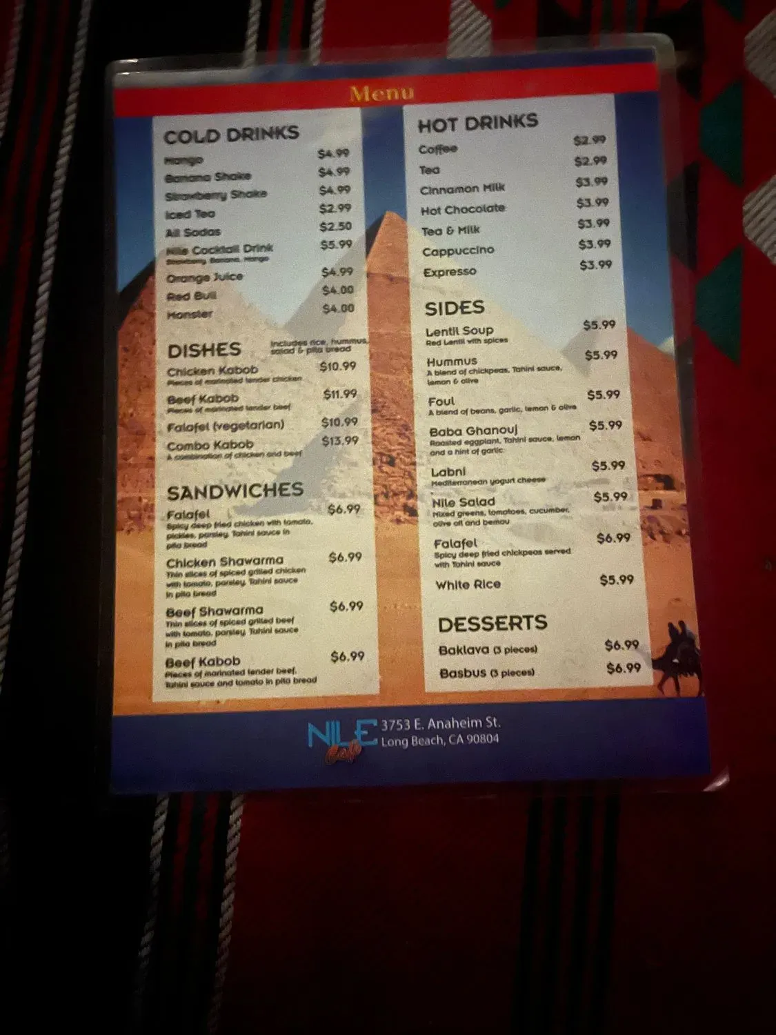 Menu 4