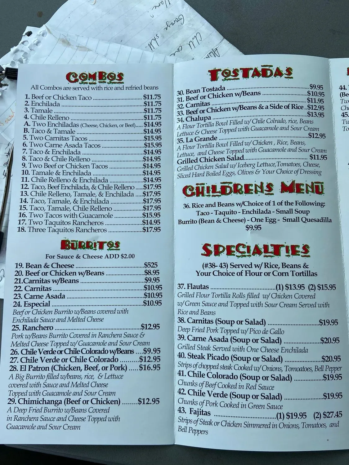 Menu 3