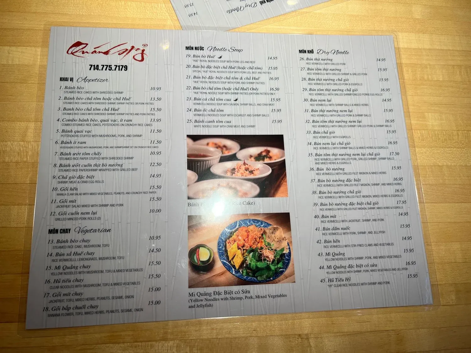 Menu 6