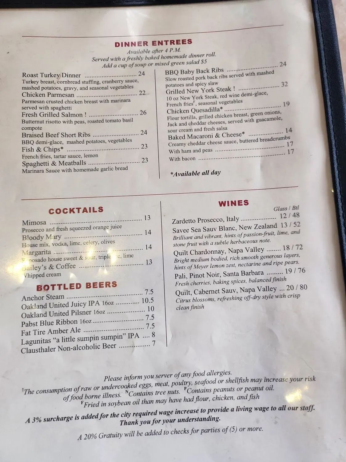 Menu 4