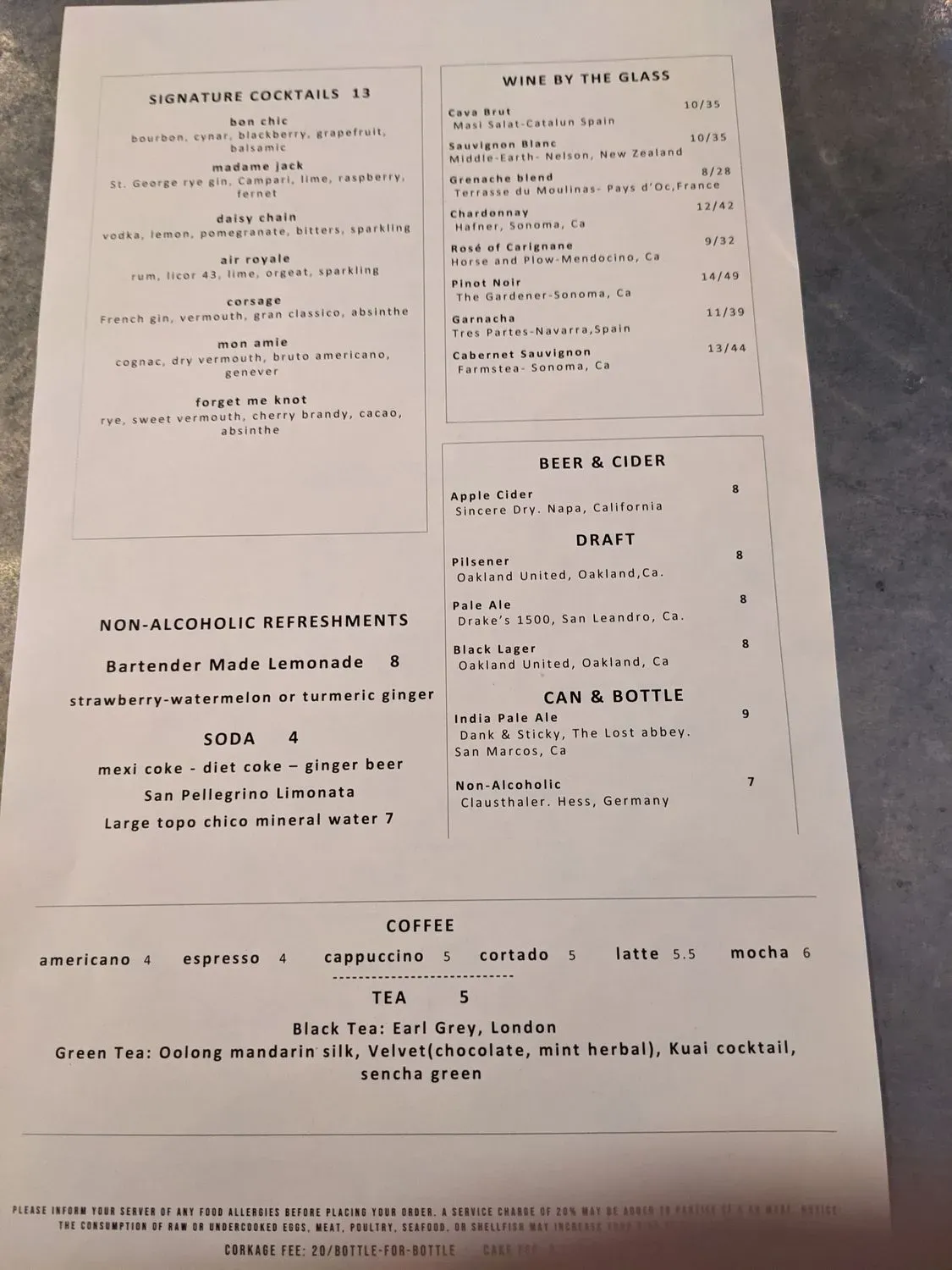 Menu 4