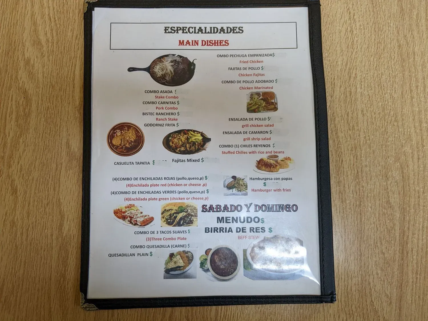 Menu 6