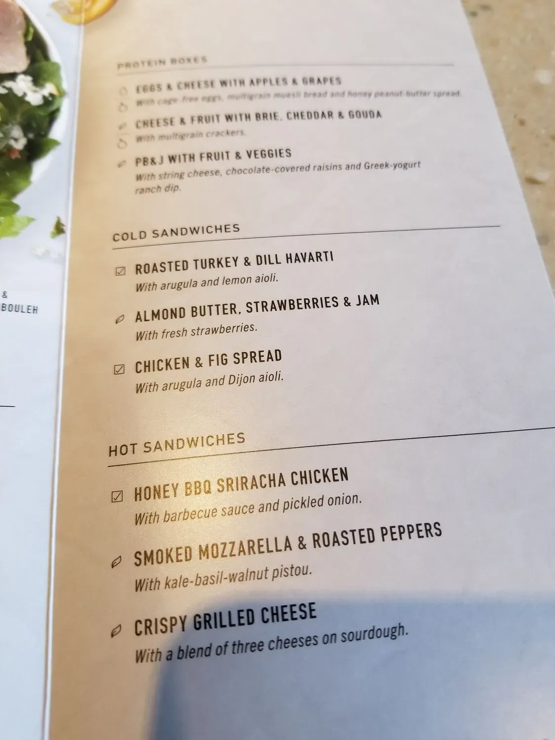 Menu 3