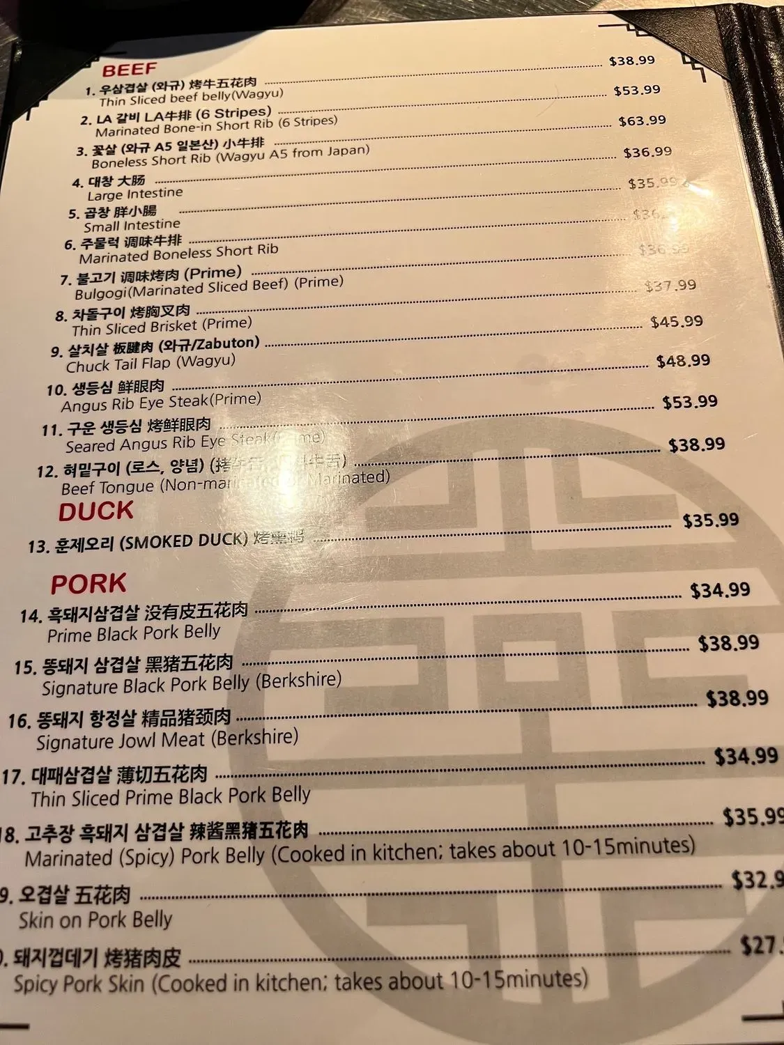 Menu 6