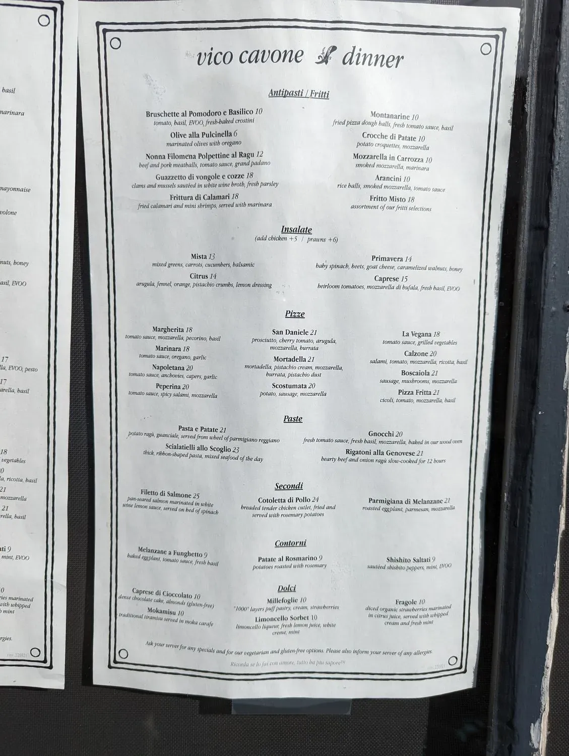 Menu 4