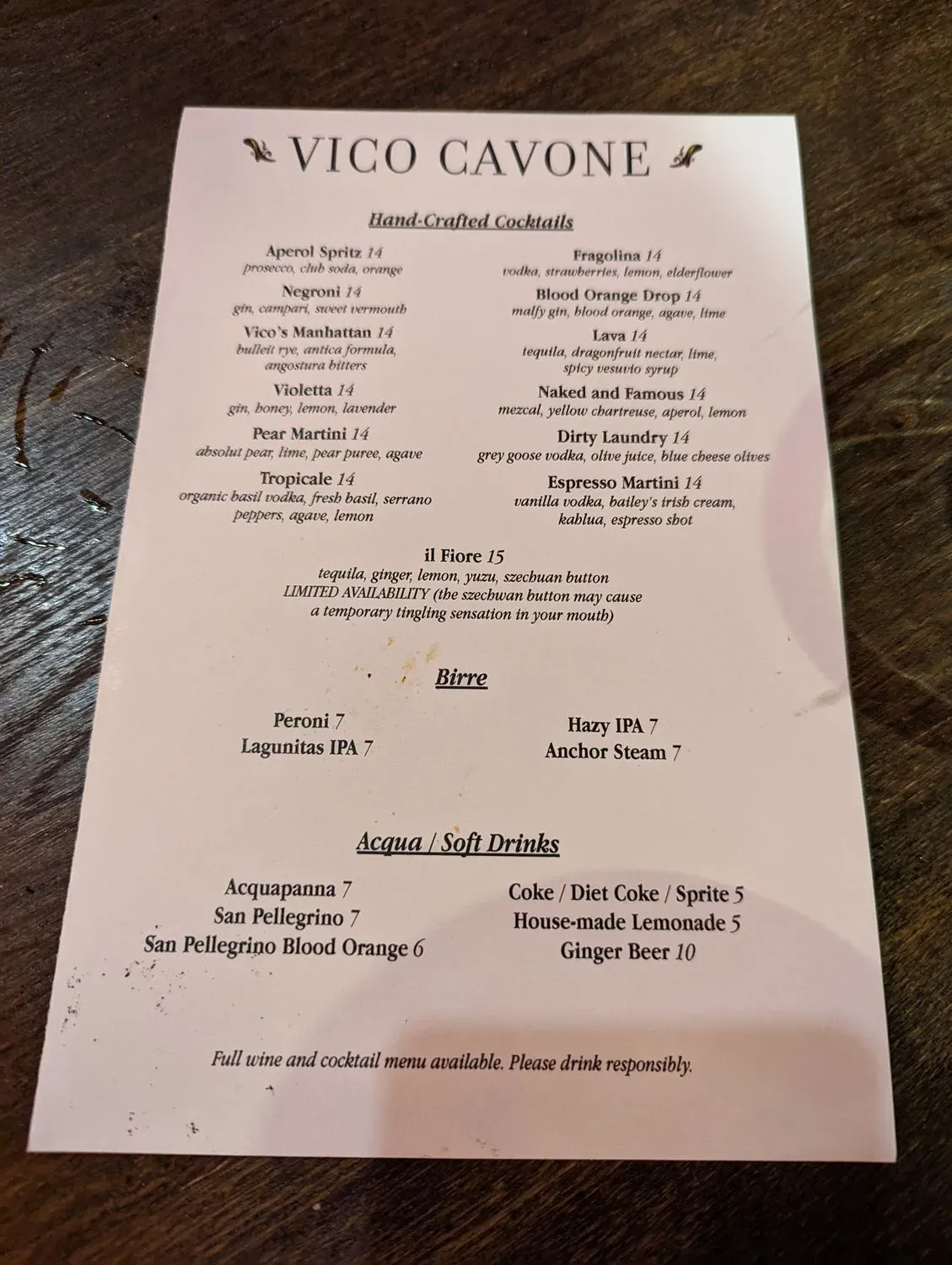 Menu 6