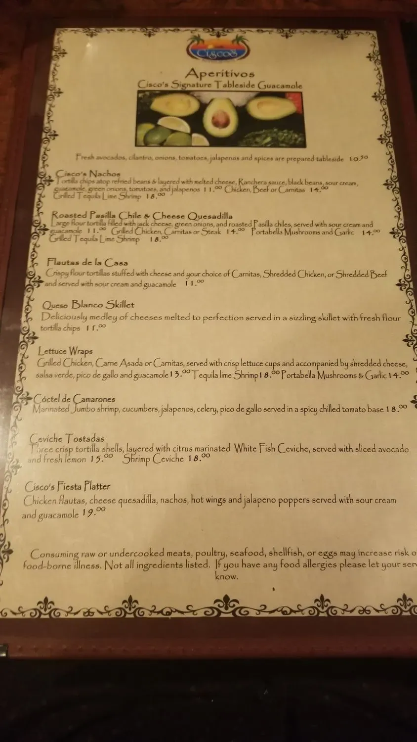 Menu 4