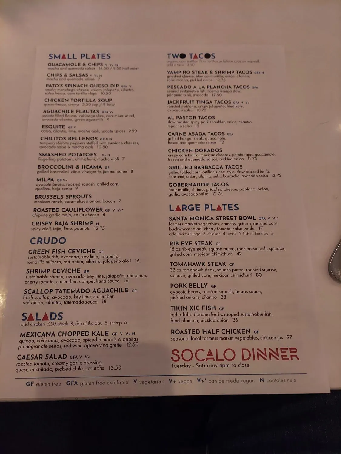 Menu 4