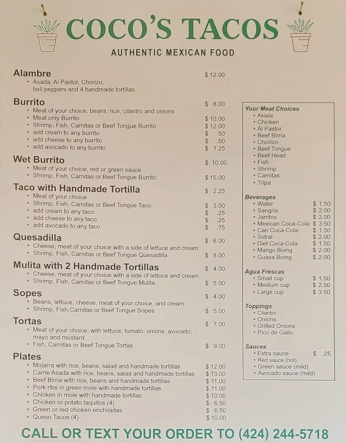 Menu 4