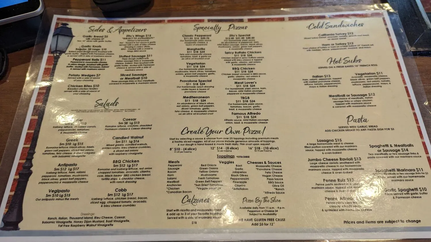 Menu 3