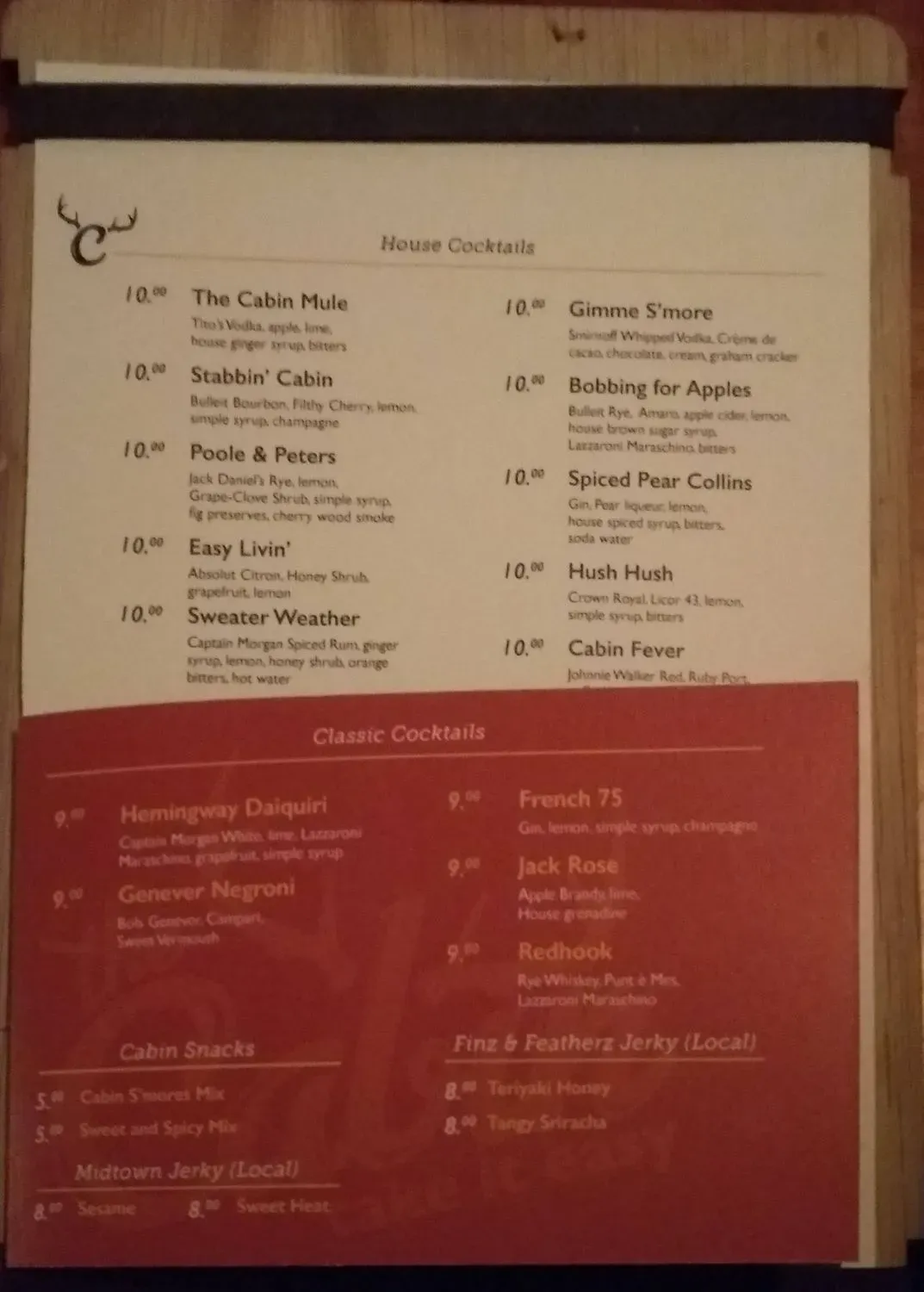 Menu 4