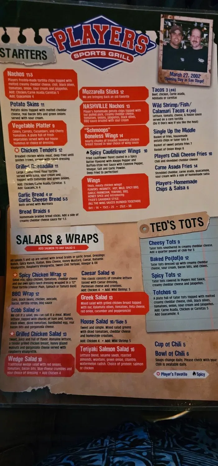 Menu 4