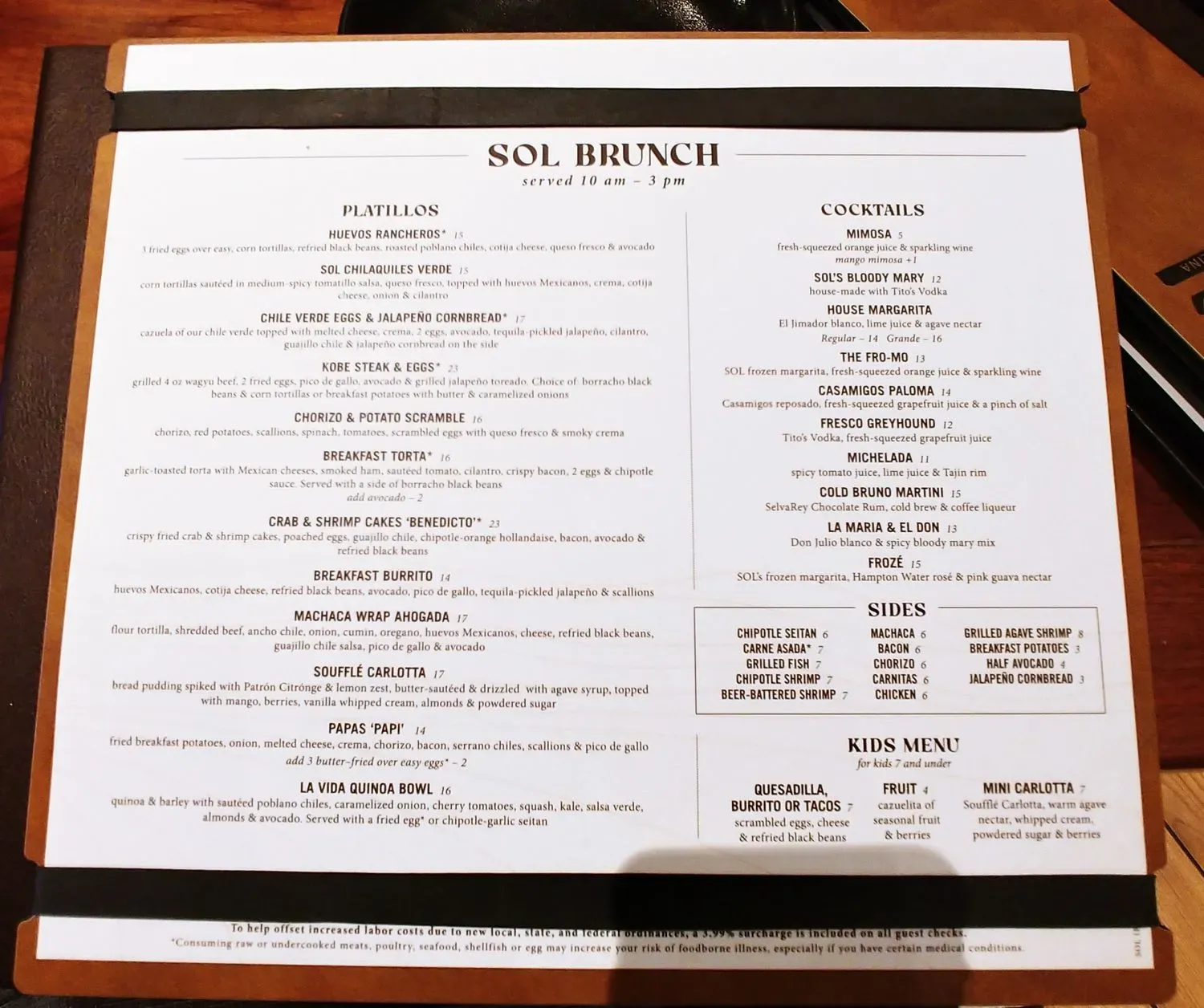 Menu 6