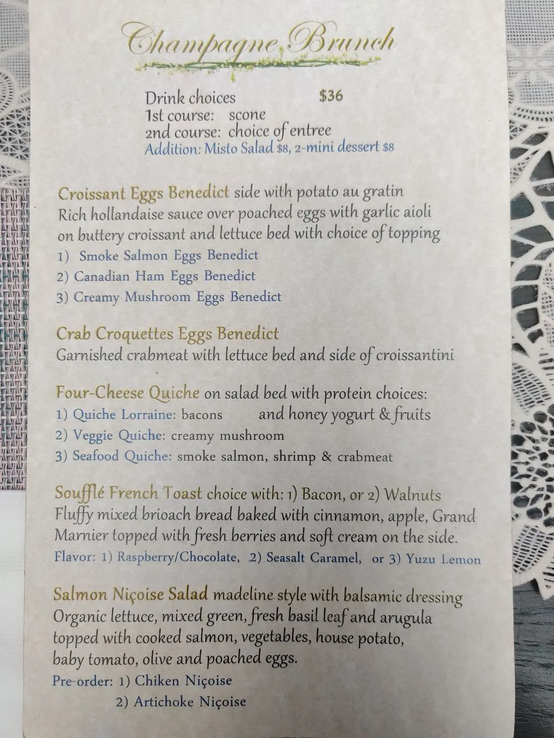 Menu 4