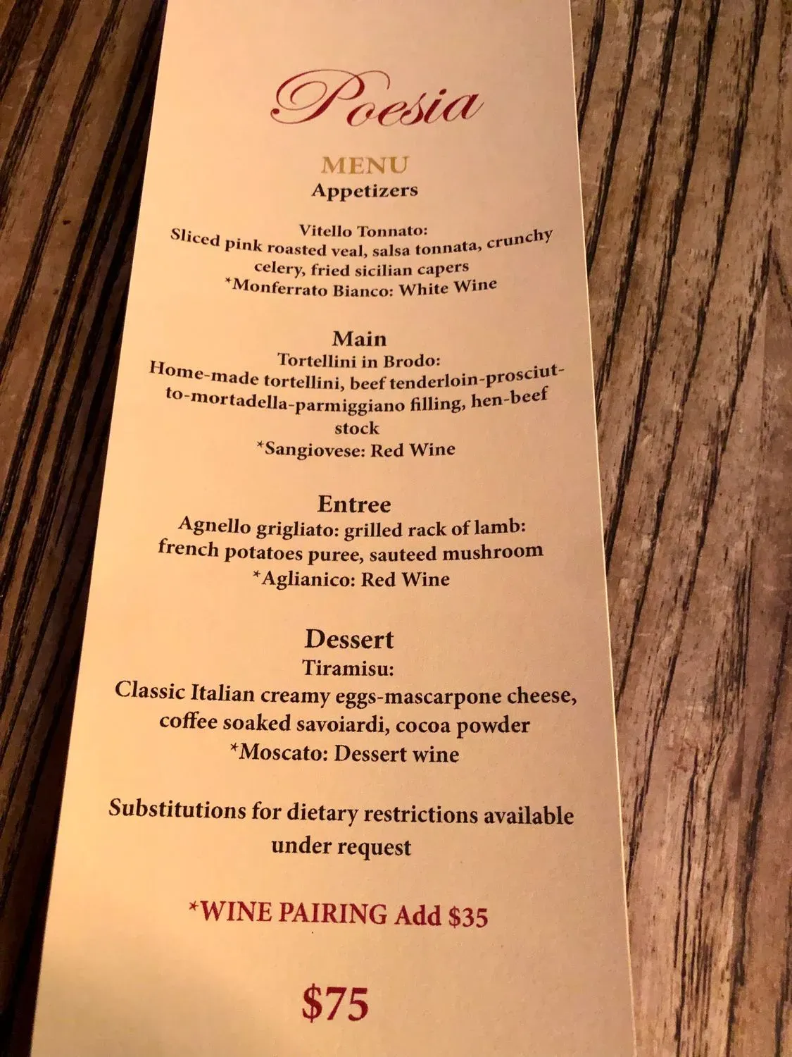 Menu 4