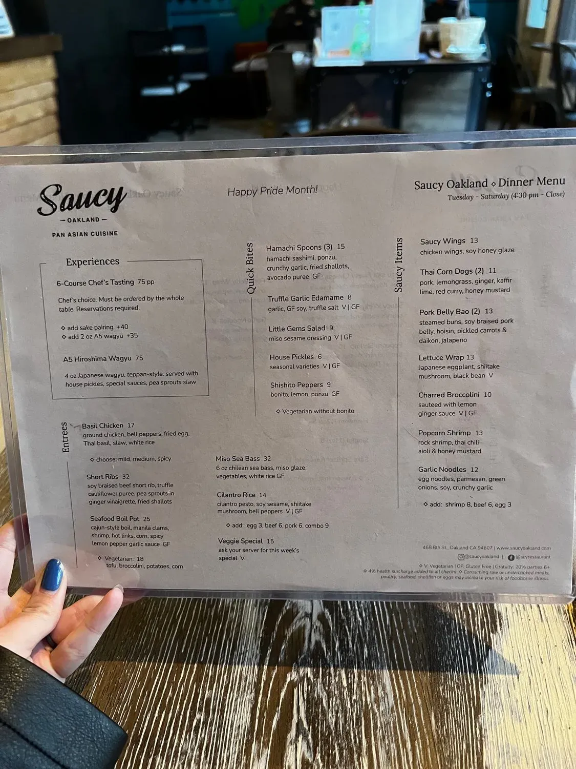 Menu 6