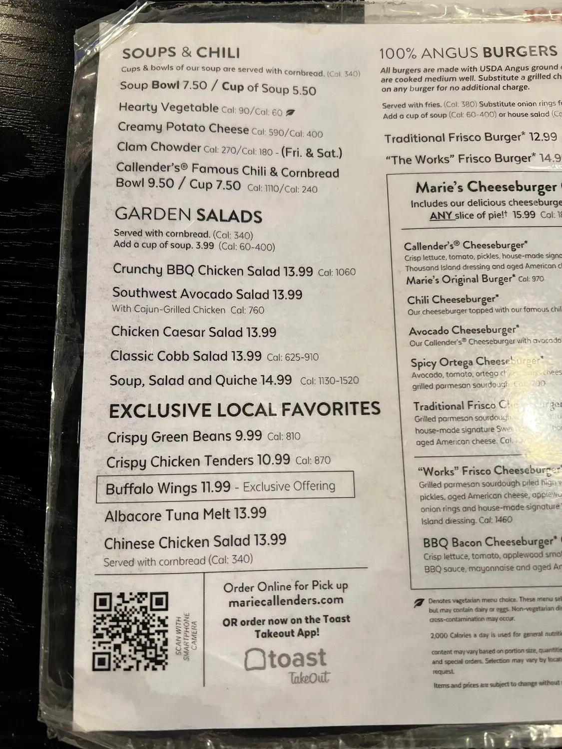 Menu 4