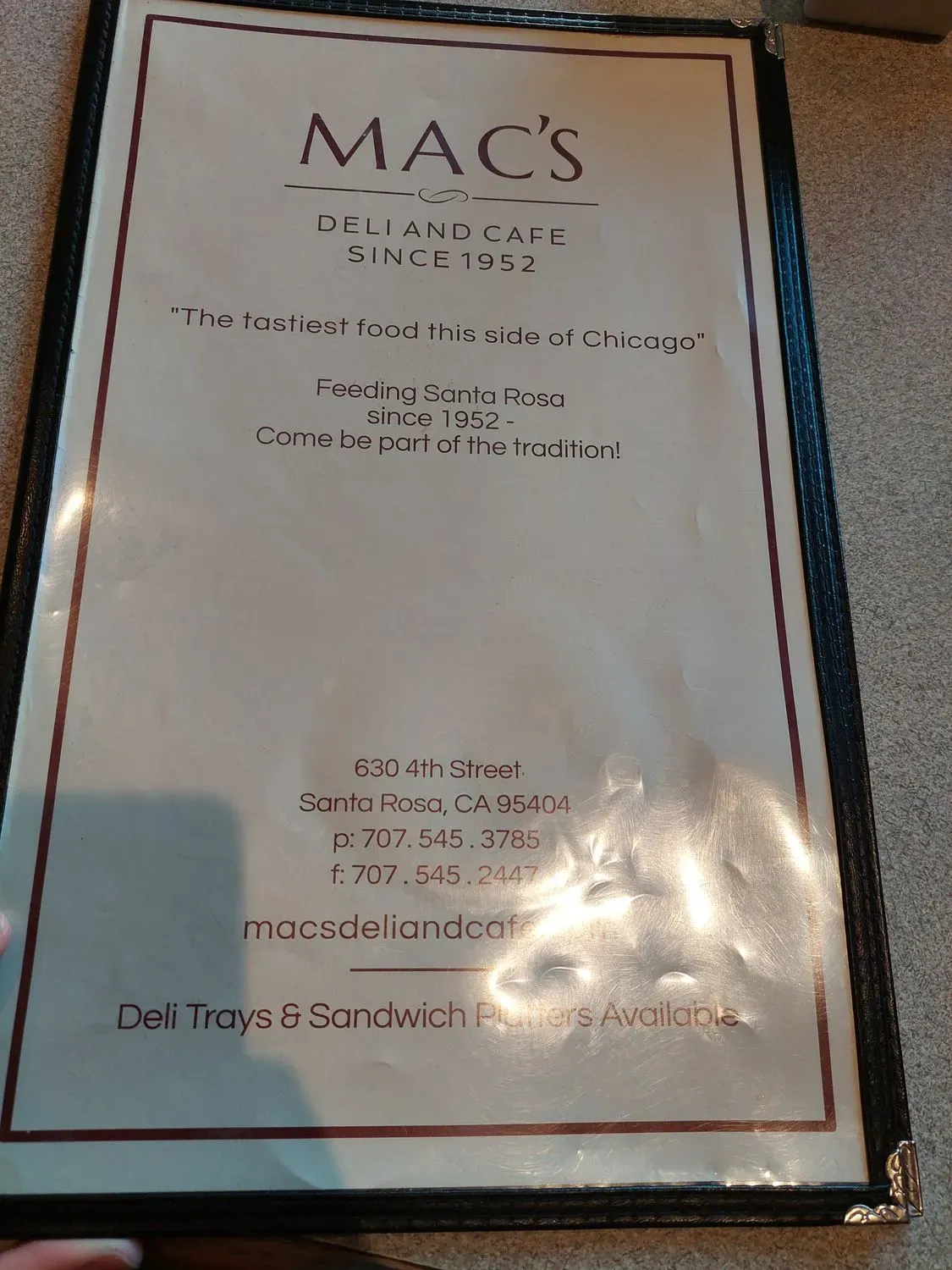 Menu 3