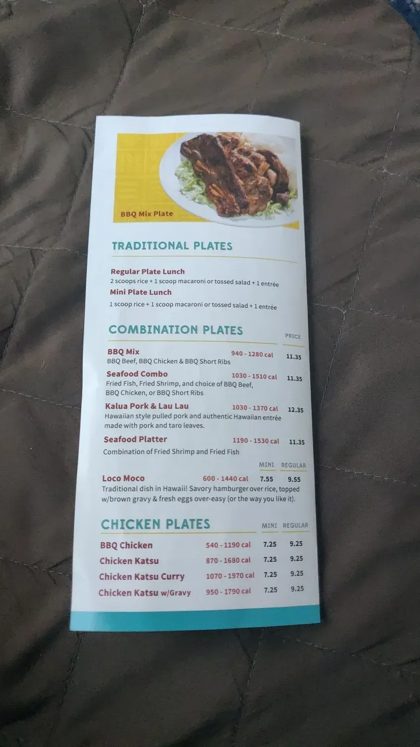 Menu 3