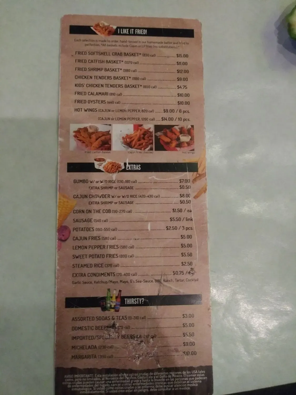 Menu 6