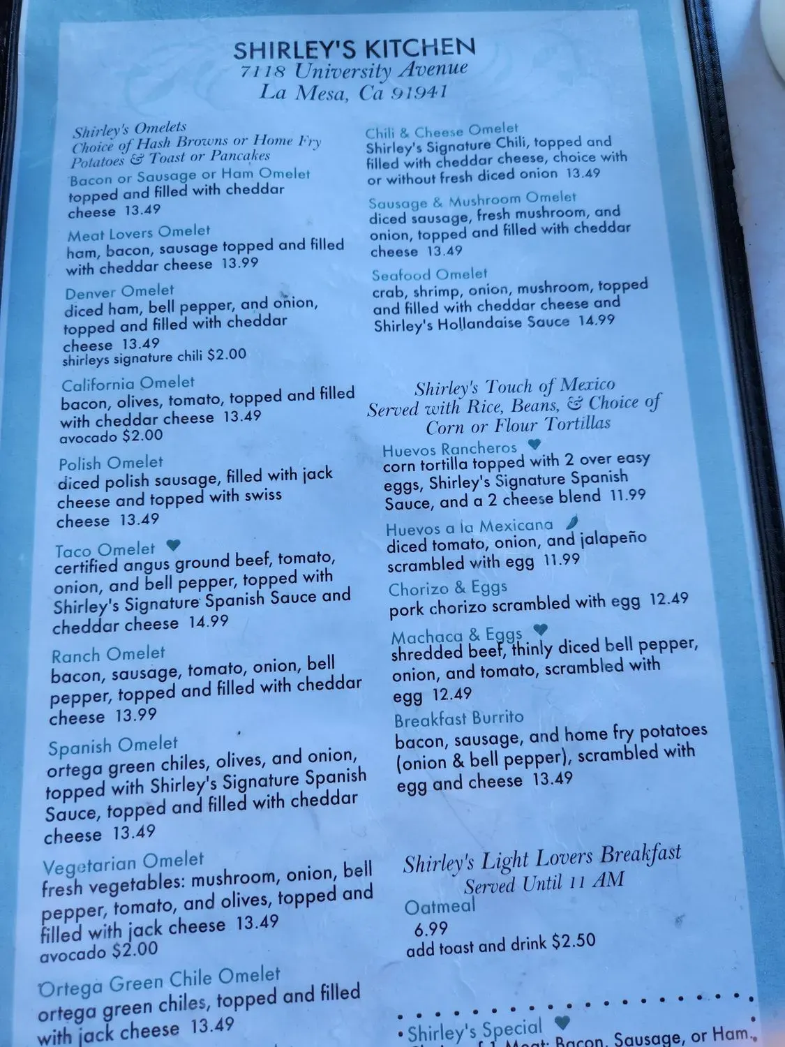 Menu 3