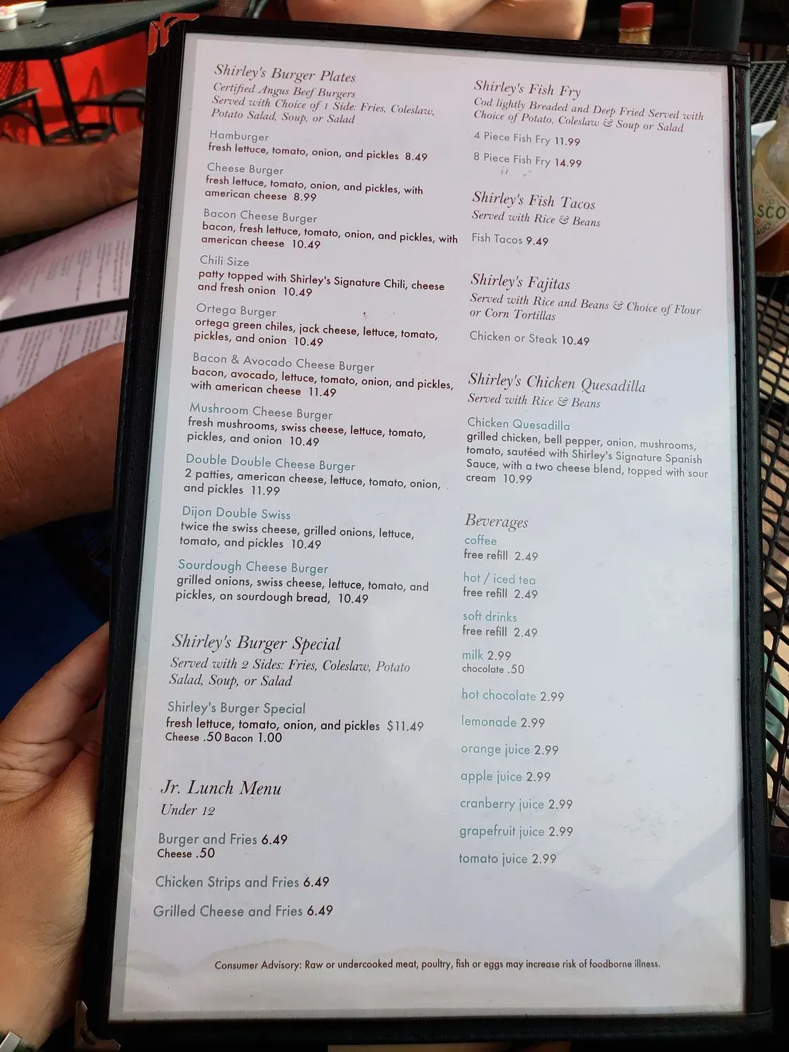 Menu 6