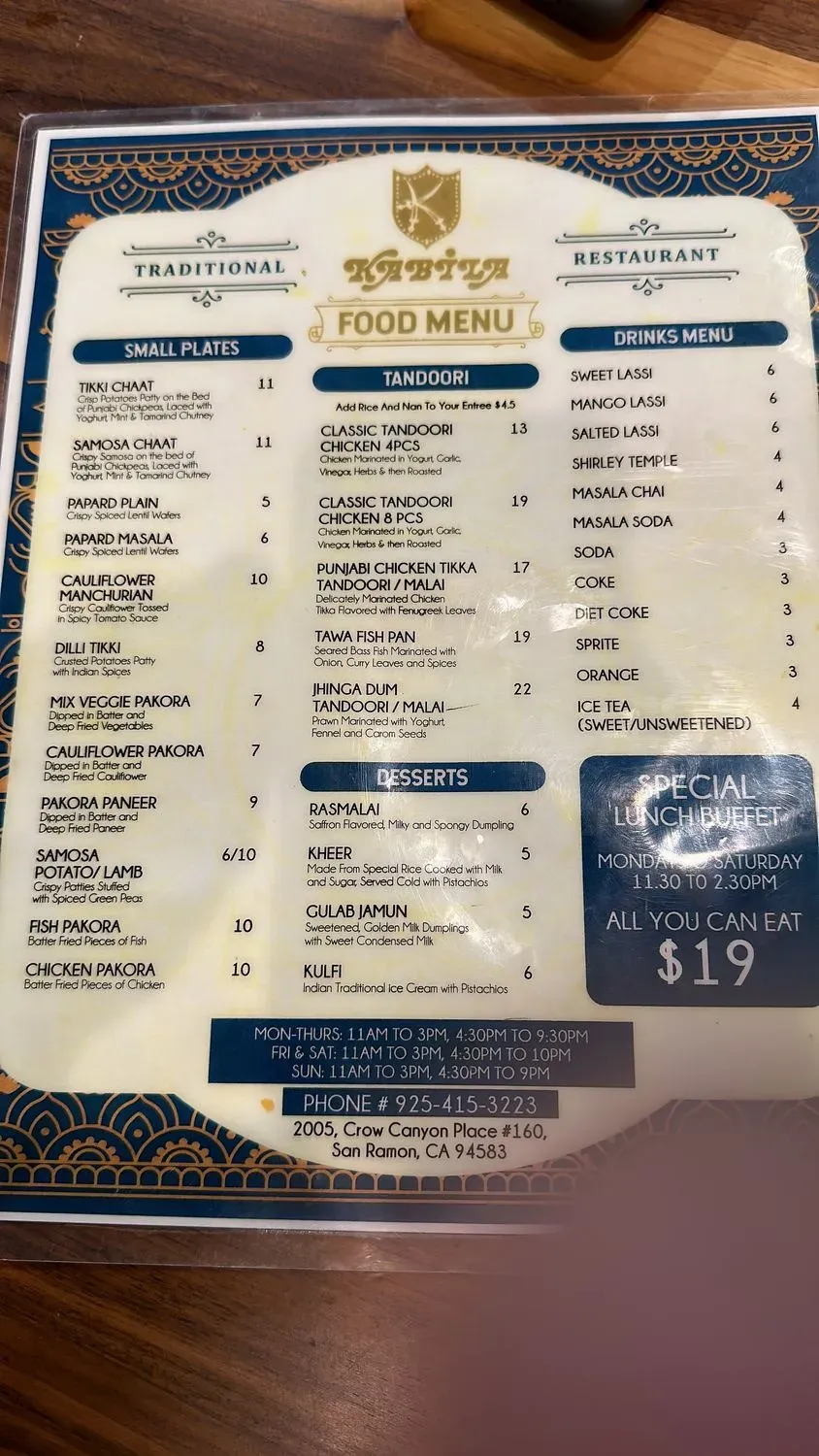 Menu 6