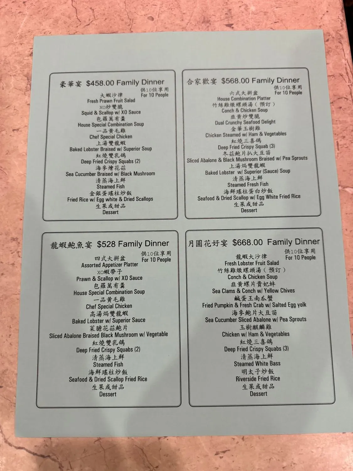 Menu 4