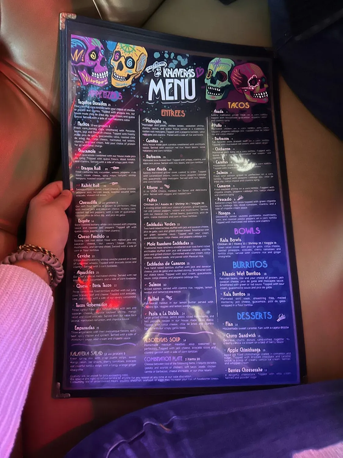 Menu 4