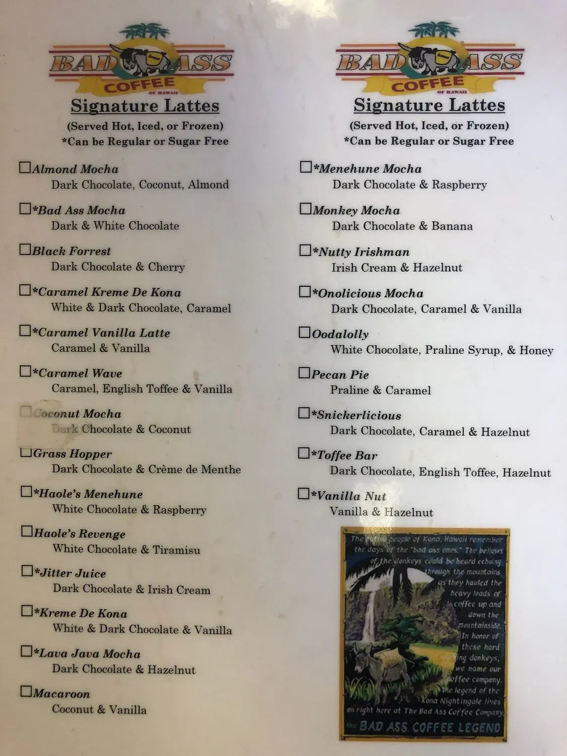 Menu 4