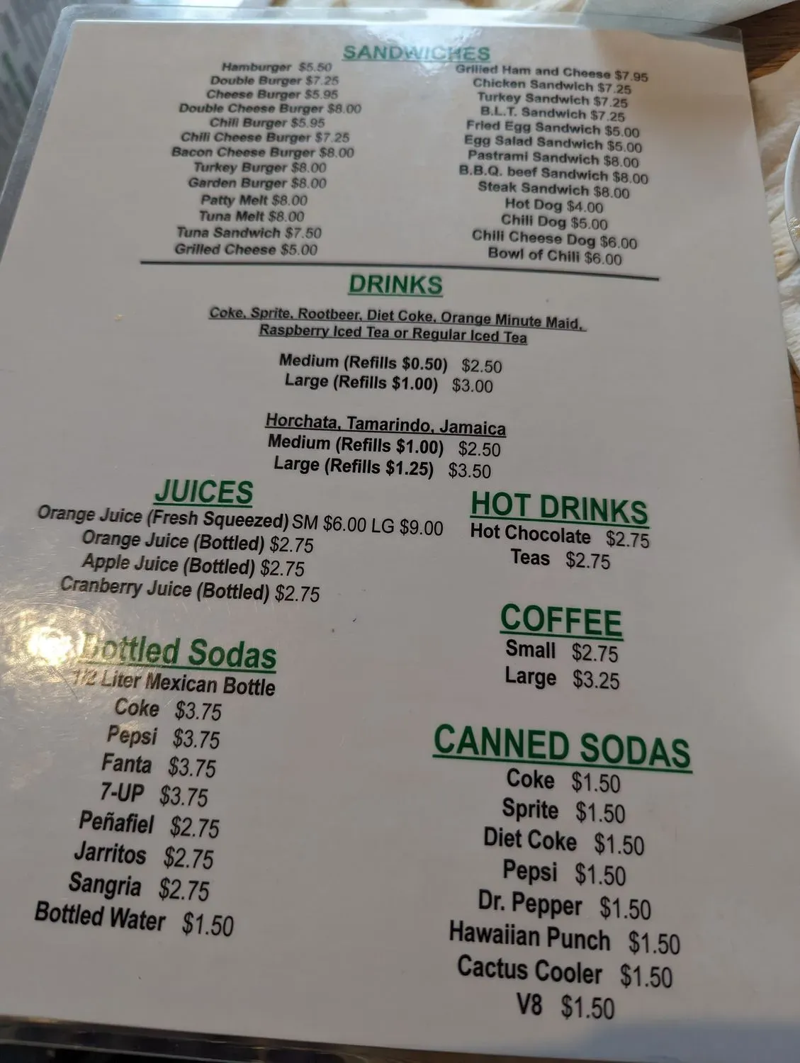 Menu 3