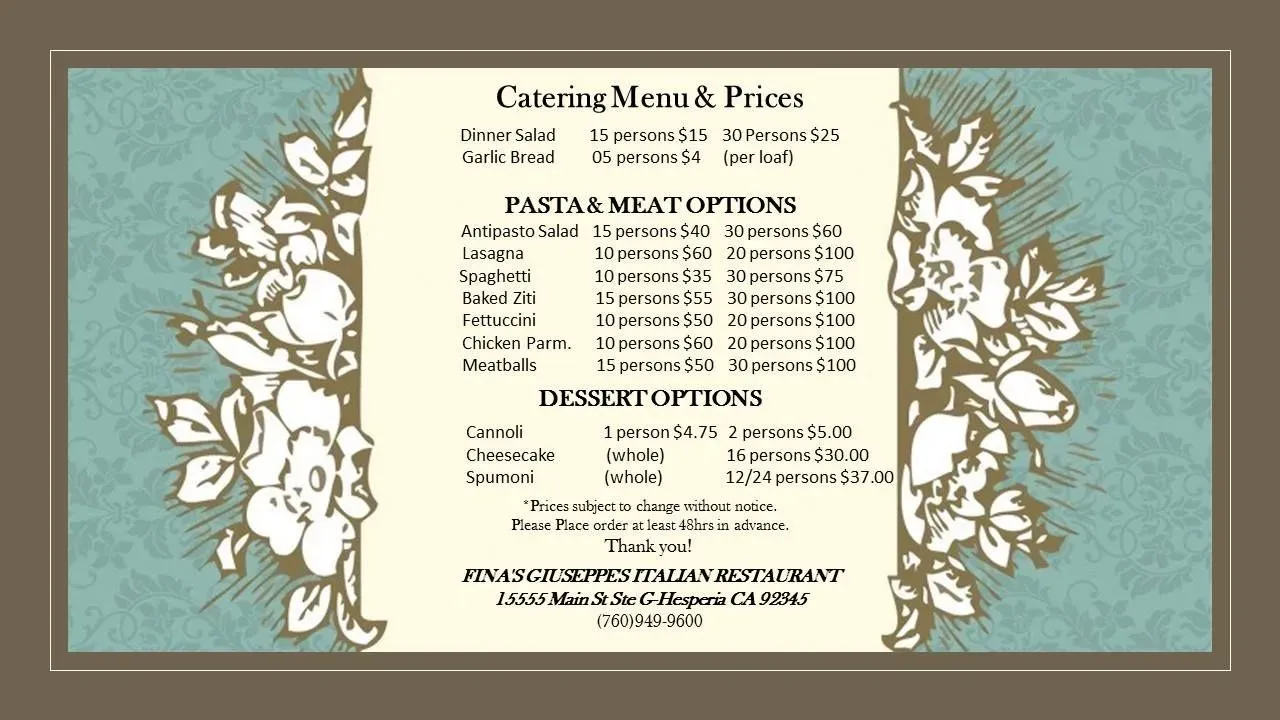 Menu 3