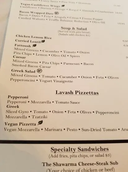 Menu 4