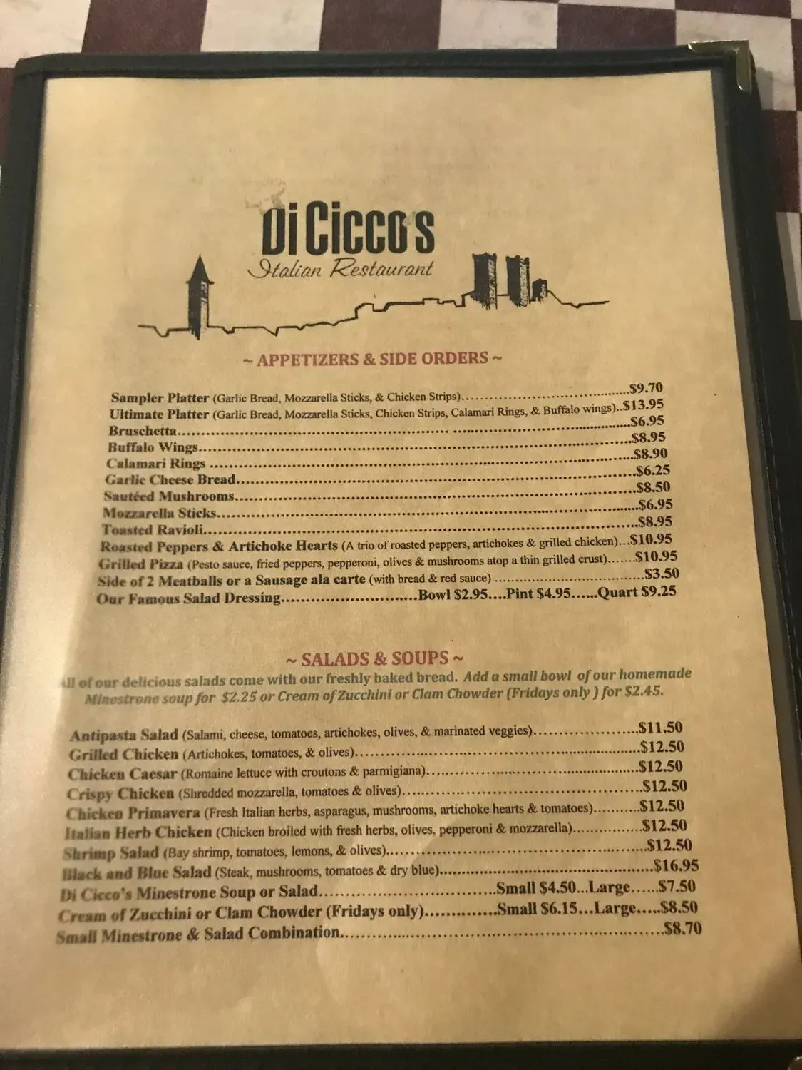 Menu 6