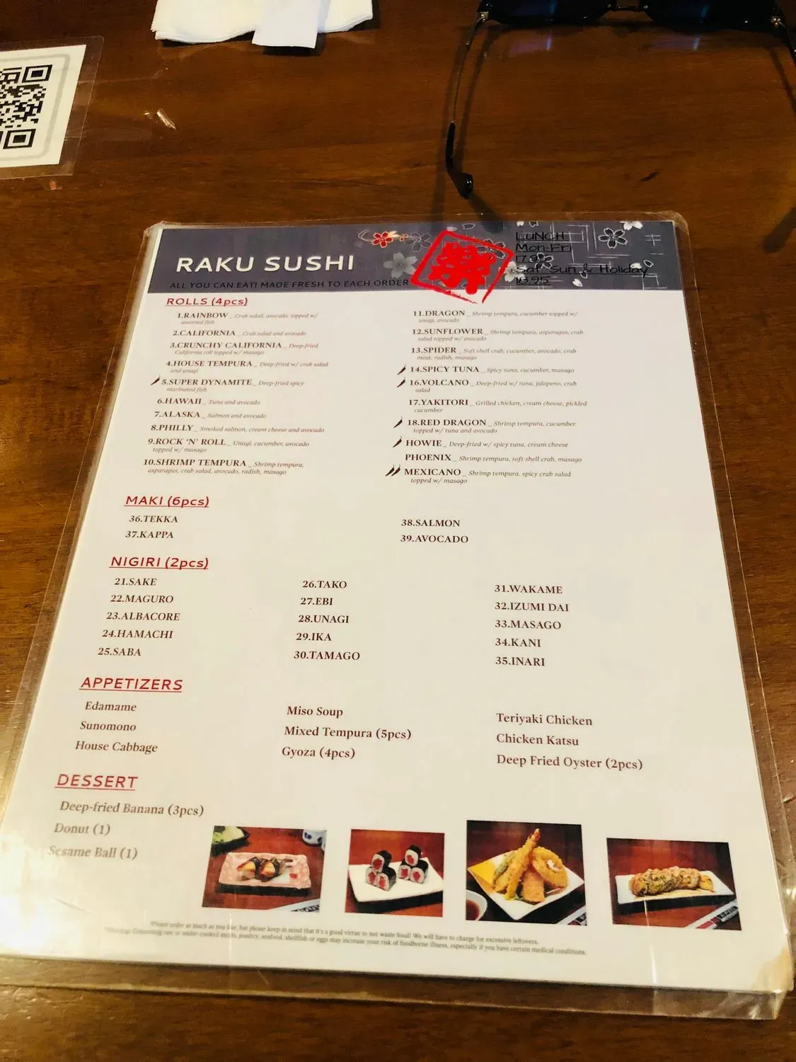 Menu 6