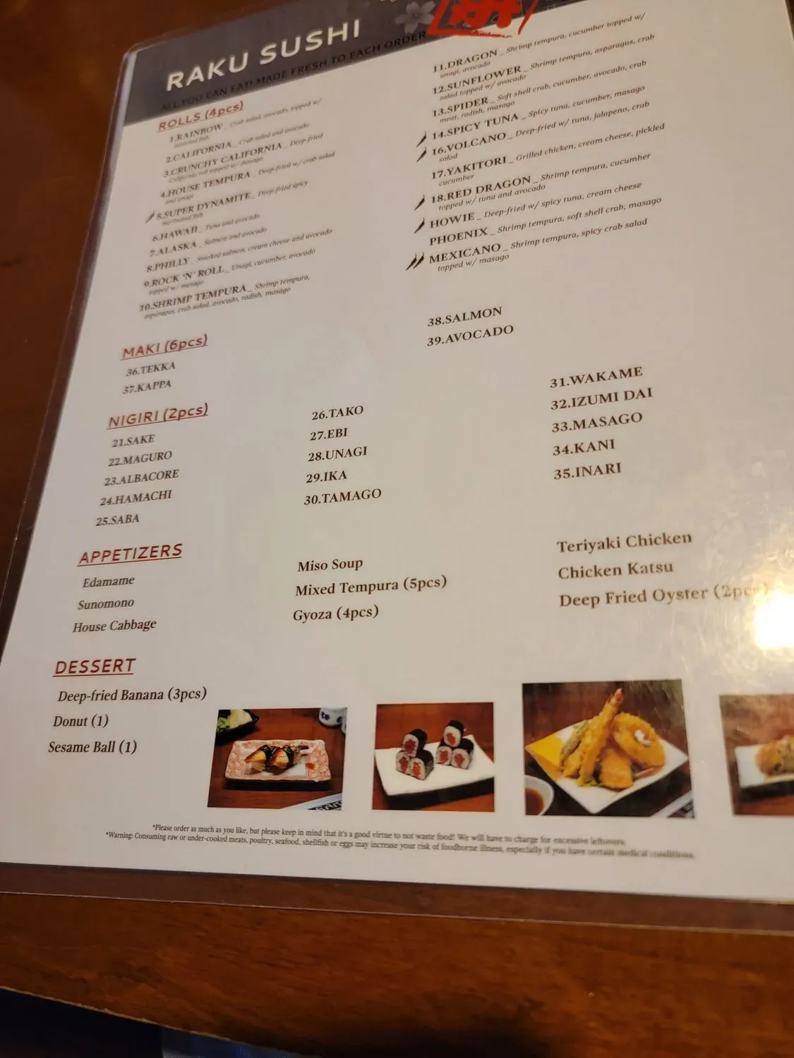 Menu 3